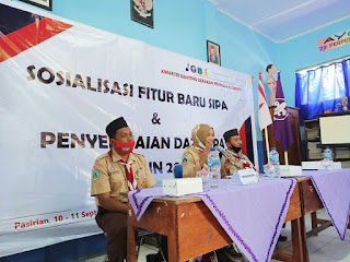 SOSIALISASI FITUR BARU SIPA DAN PENYELESAIAN DATA SIPA